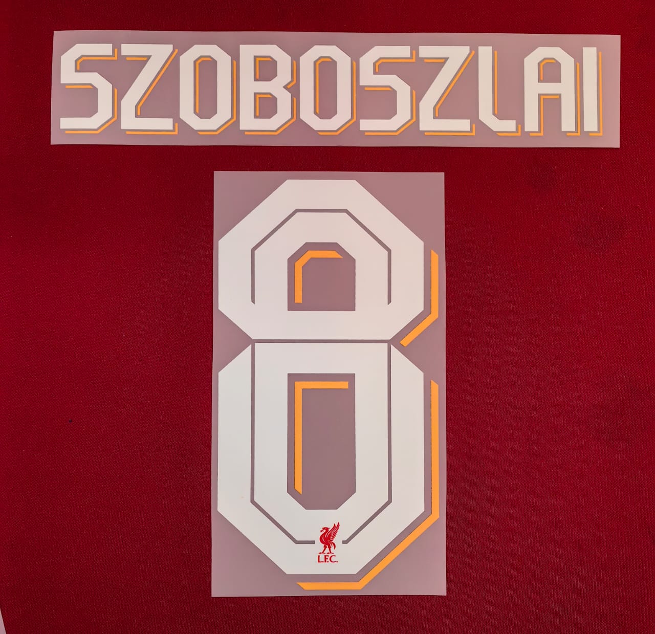 24/25 Liverpool Home Club Nameset SZOBOSZLAI 8
